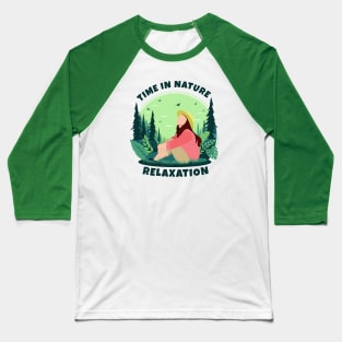 Time in Nature Baseball T-Shirt